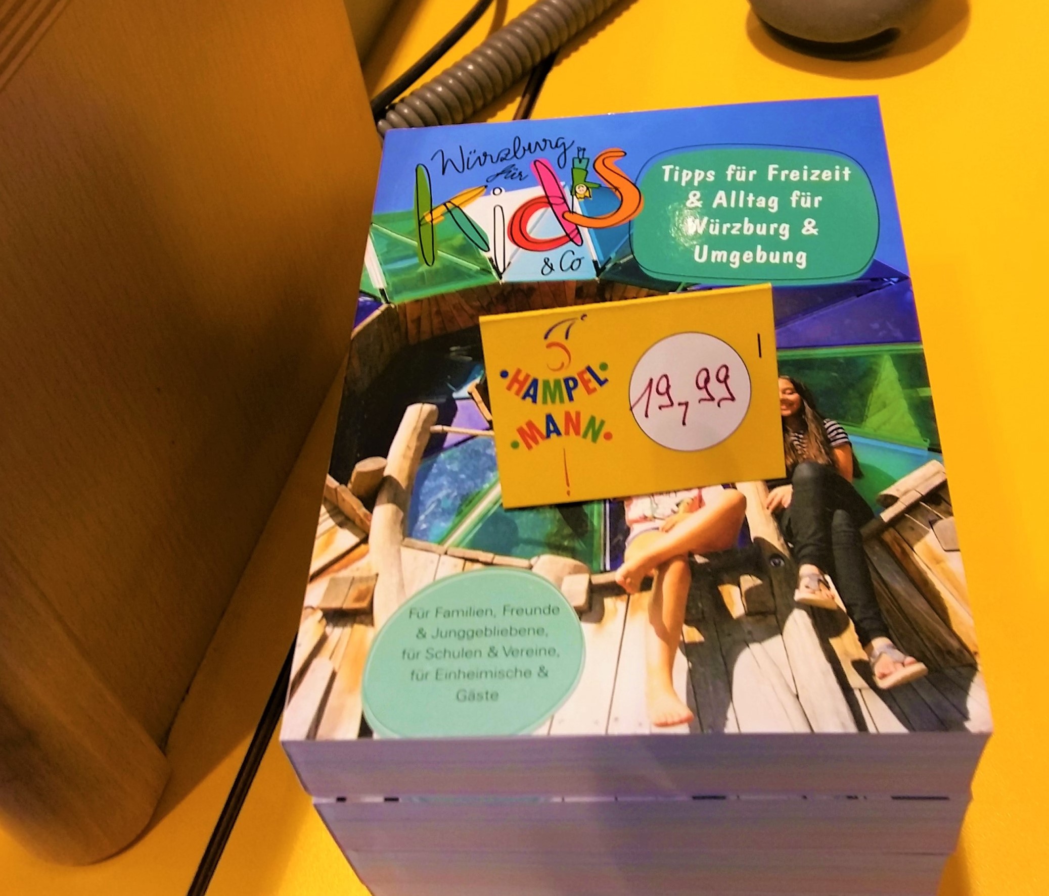 Das Buch Würzburg für Kids & Co im Spielzeugladen Hampelmann