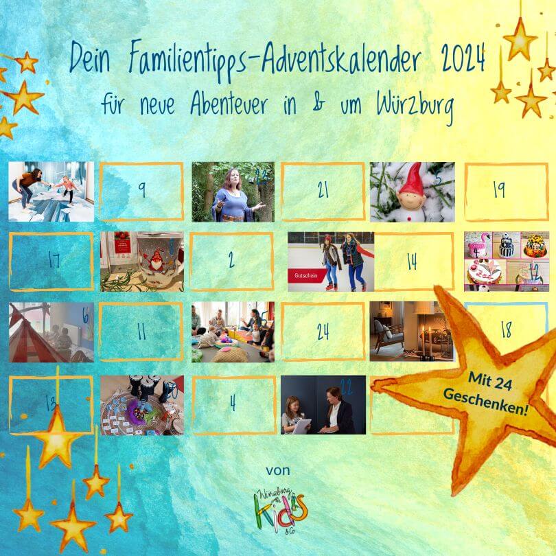Online Adventskalender 2023 von Würzburg für Kids