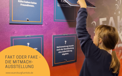 Fakt oder Fake? Sonderausstellung in Würzburg begeistert Familien