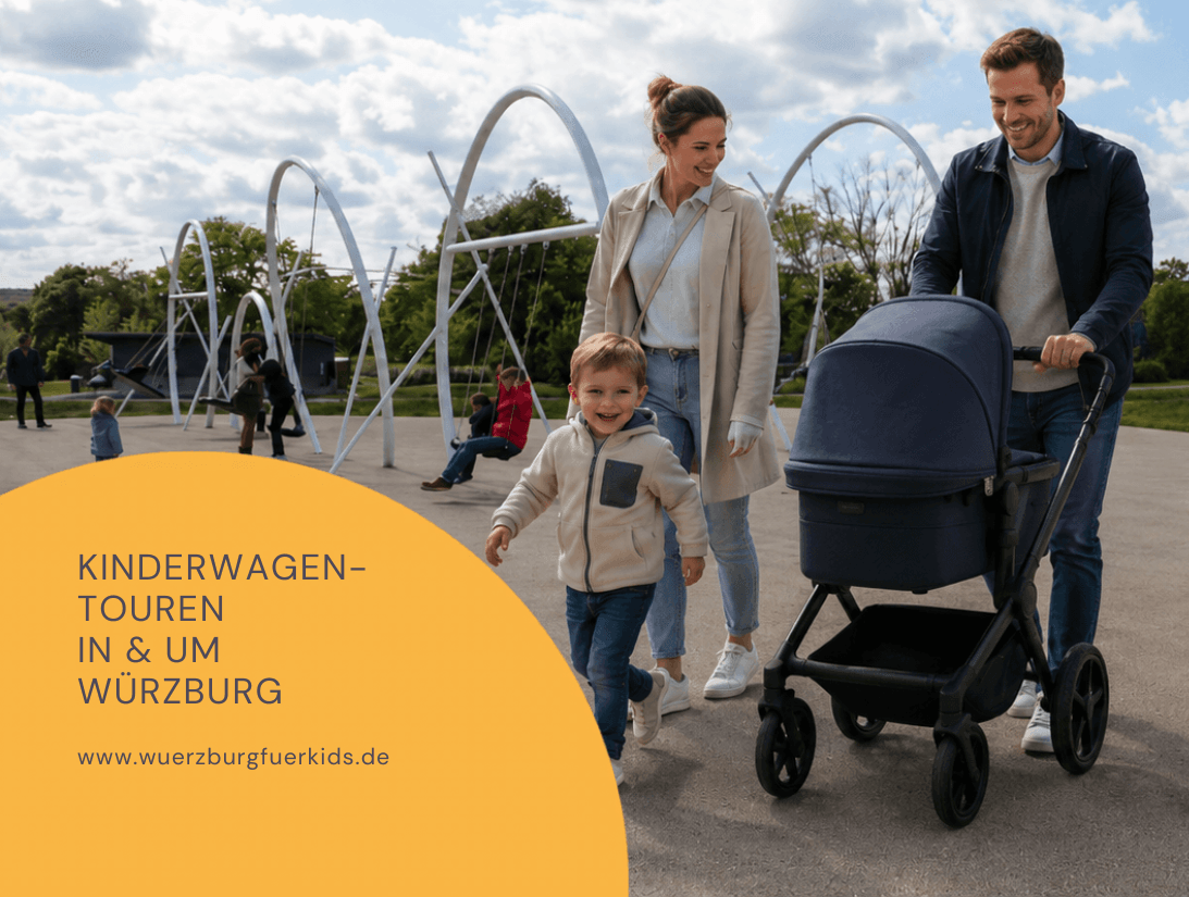 Mit dem Kinderwagen in und um Würzburg unterwegs: 7 entspannte Touren für Familien mit Baby & Kleinkind